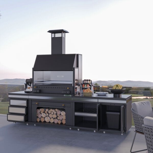 Simurg Long Barbekü 40*100*304