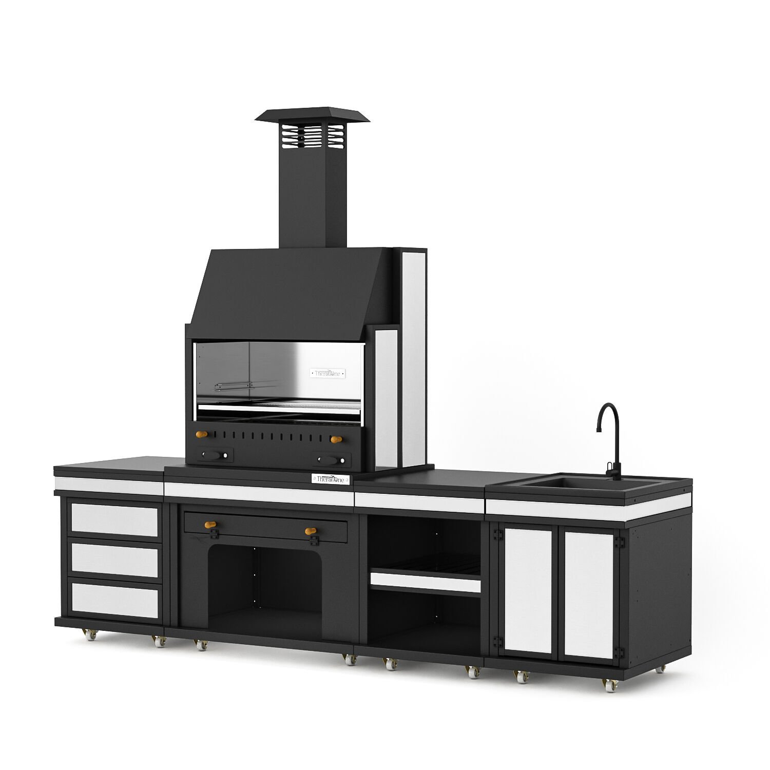 Simurg Long Chef Barbekü 40*80*284