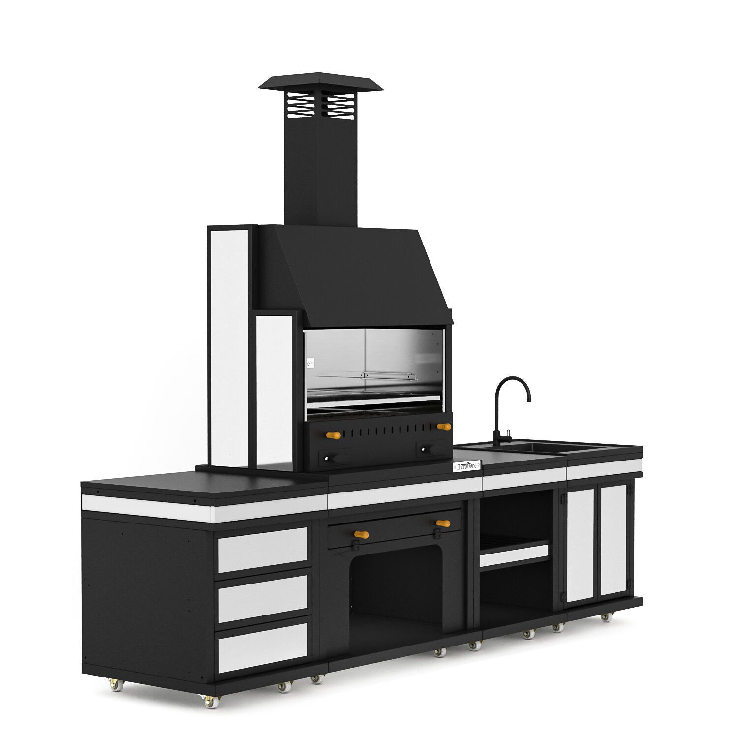 Simurg Long Chef Barbekü 40*80*284