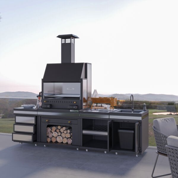 Simurg Long Chef Barbekü 40*80*284