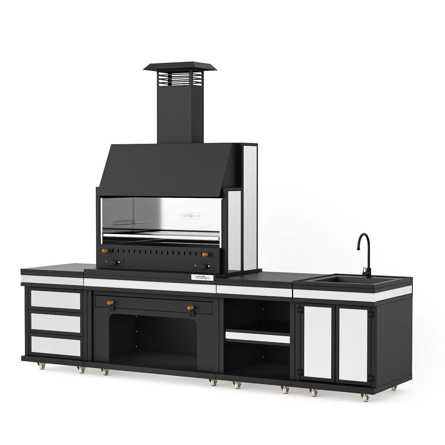 Simurg Long Chef Barbekü 40*100*304