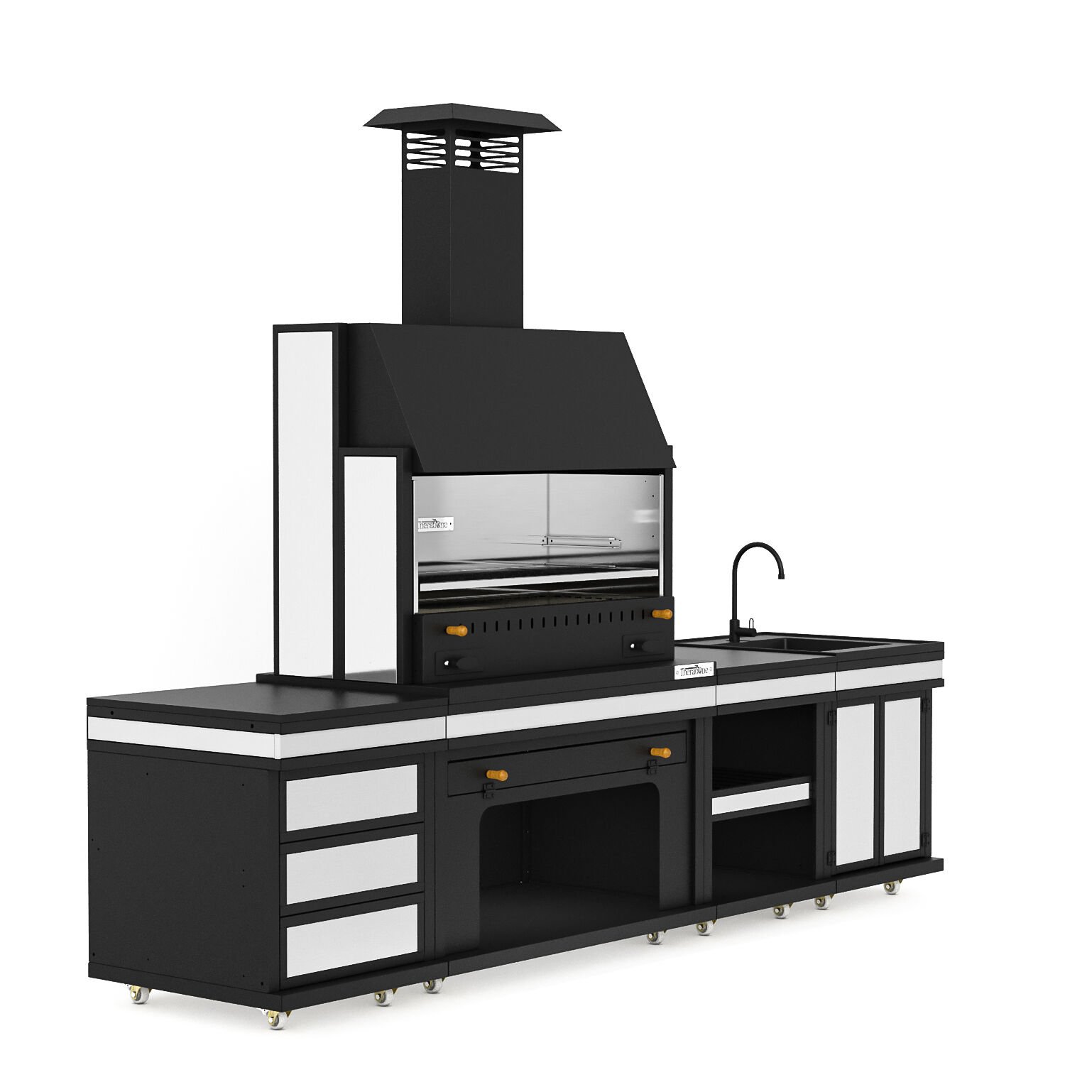 Simurg Long Chef Barbekü 40*100*304