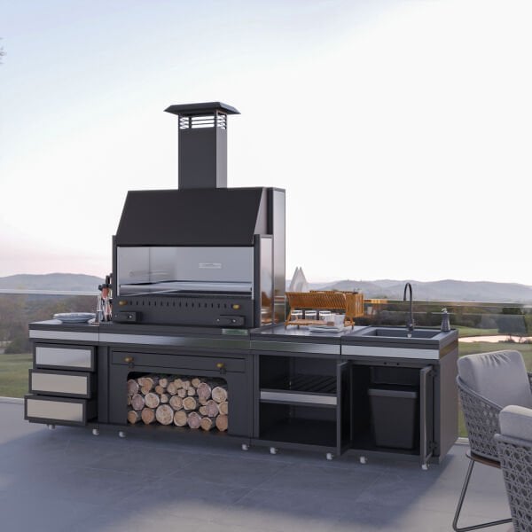 Simurg Long Chef Barbekü 40*100*304