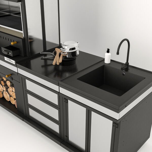 Simurg Cool Chef Barbekü 40*80*222