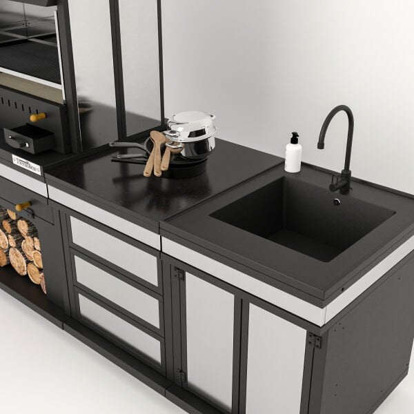 Simurg Cool Chef Barbekü 40*80*222