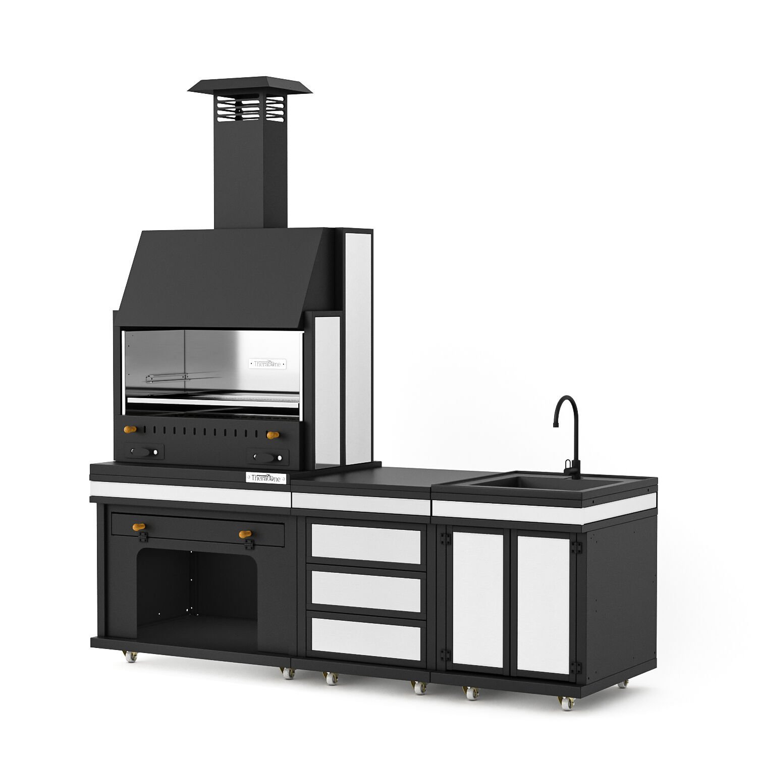 Simurg Cool Chef Barbekü 40*80*222