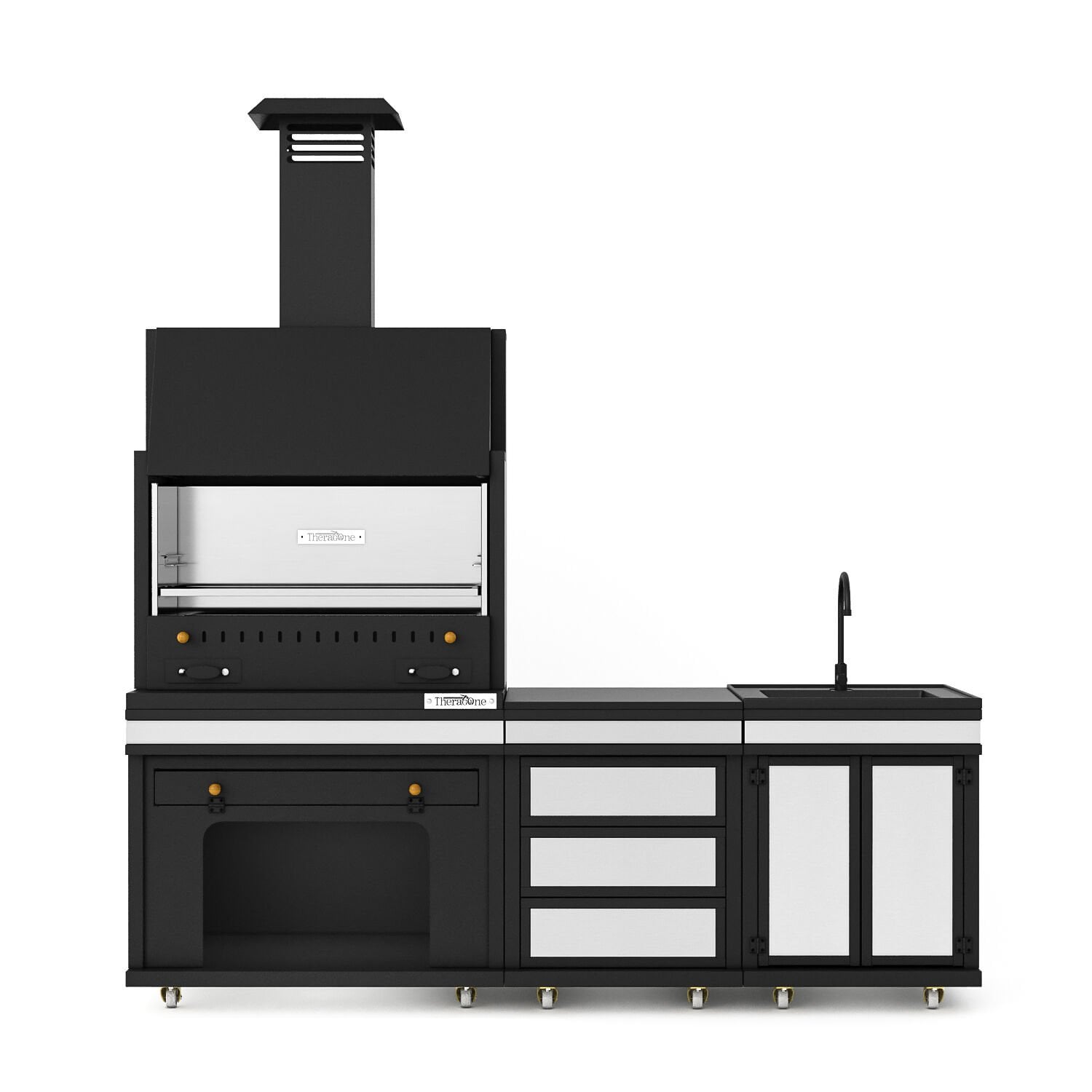 Simurg Cool Chef Barbekü 40*80*222