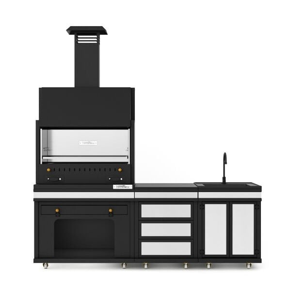 Simurg Cool Chef Barbekü 40*80*222