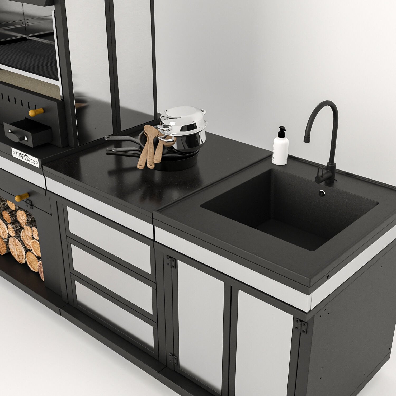 Simurg Cool Chef Barbekü 40*60*202