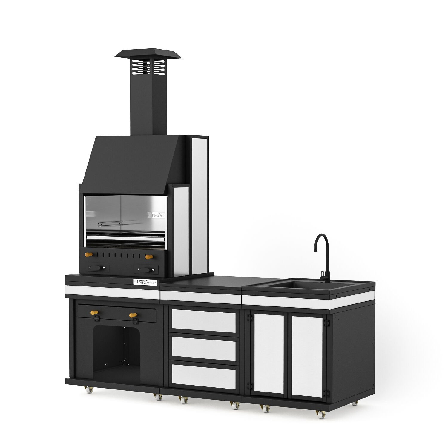 Simurg Cool Chef Barbekü 40*60*202