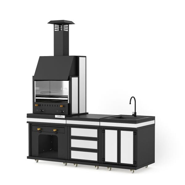 Simurg Cool Chef Barbekü 40*60*202