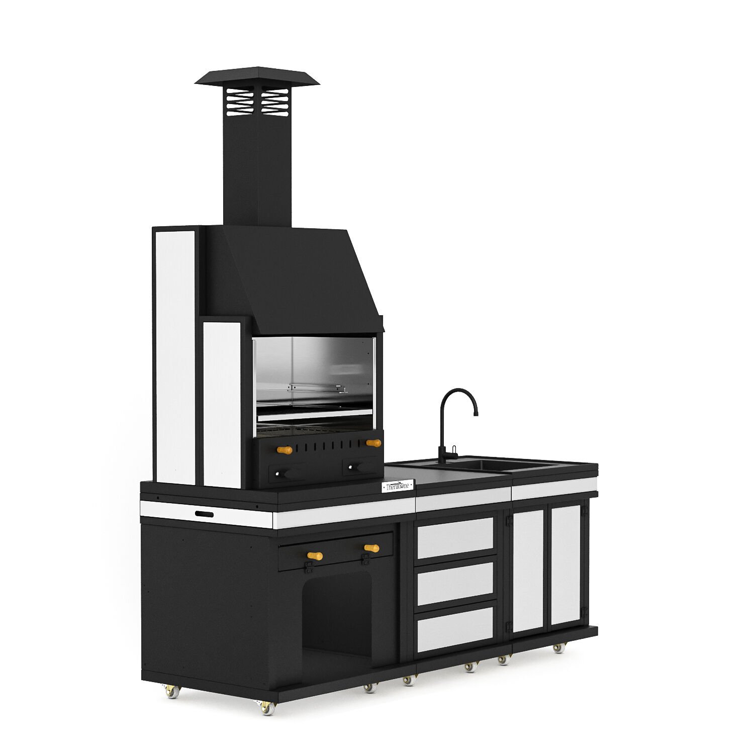 Simurg Cool Chef Barbekü 40*60*202