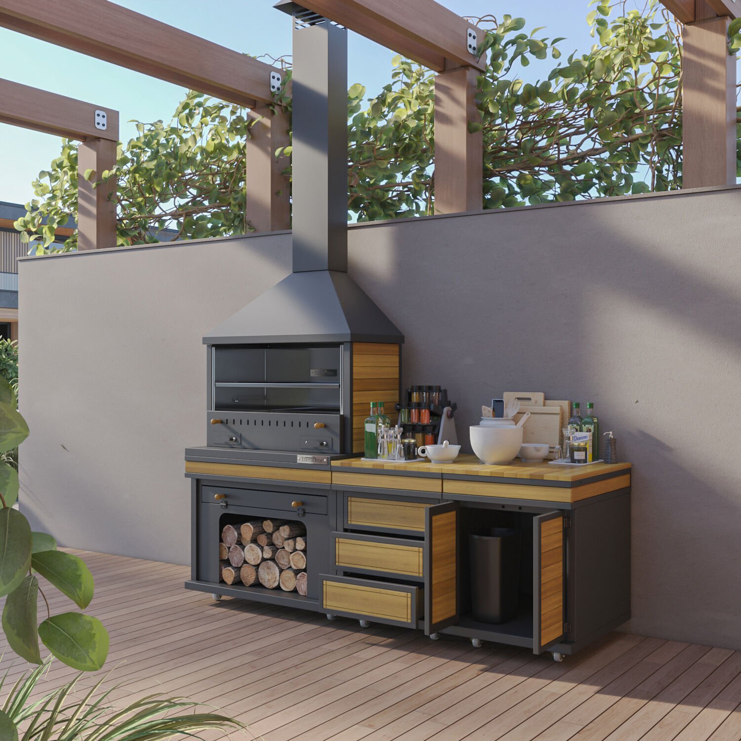 Anka Cool Barbekü 40*80*222