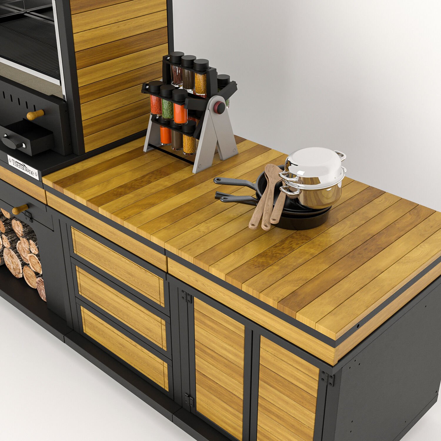 Anka Cool Barbekü 40*100*242