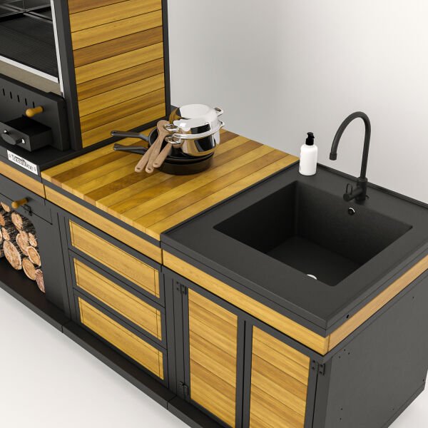 Anka Cool Chef Barbekü 40*80*222