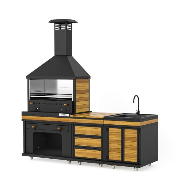Anka Cool Chef Barbekü 40*80*222