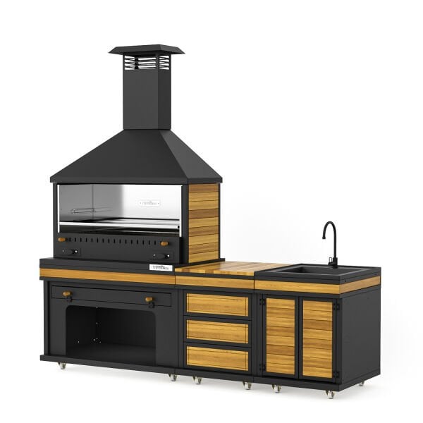 Anka Cool Chef Barbekü 40*100*242