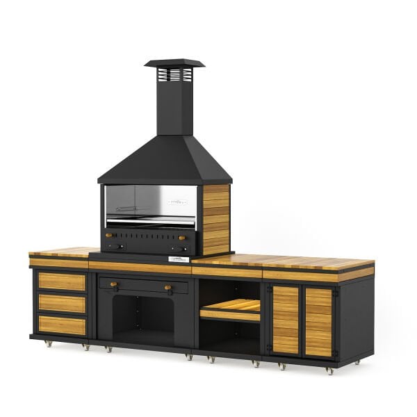 Anka Long Barbekü 40*80*284