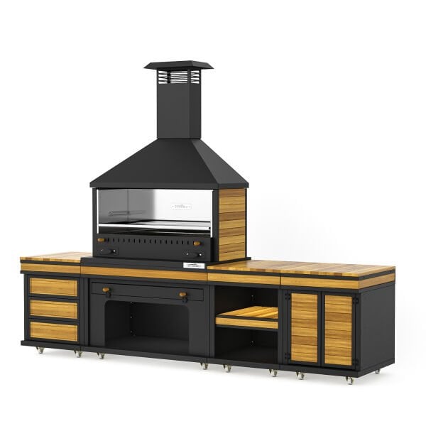 Anka Long Barbekü 40*100*304