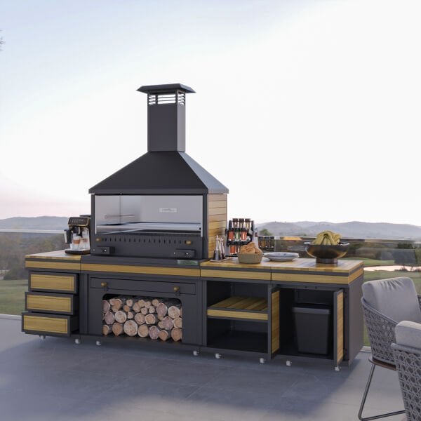 Anka Long Barbekü 40*100*304