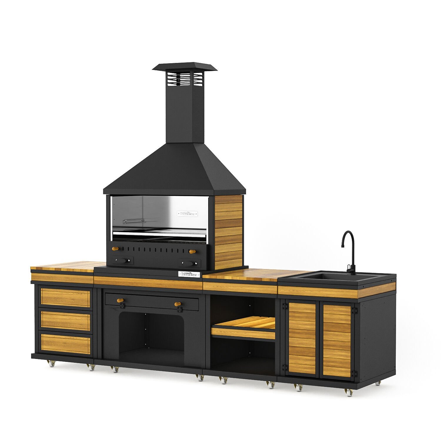 Anka Long Chef Barbekü 40*80*284