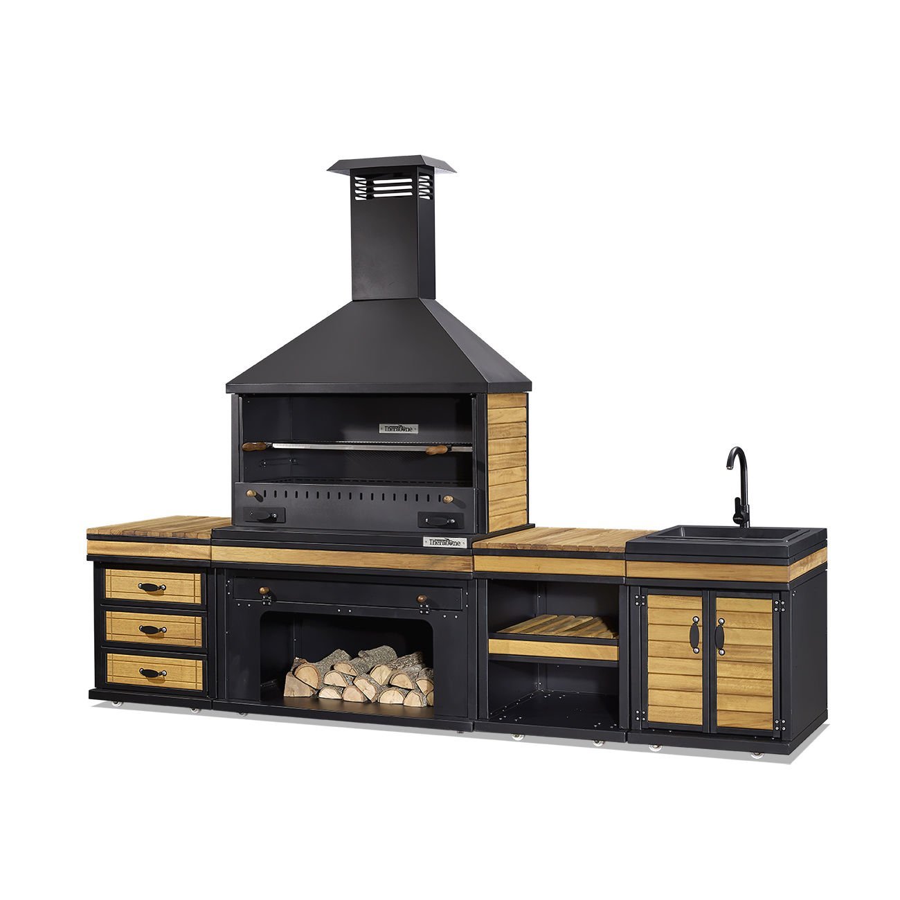 Anka Long Chef Barbekü 40*100*304