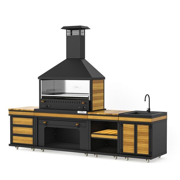 Anka Long Chef Barbekü 40*100*304
