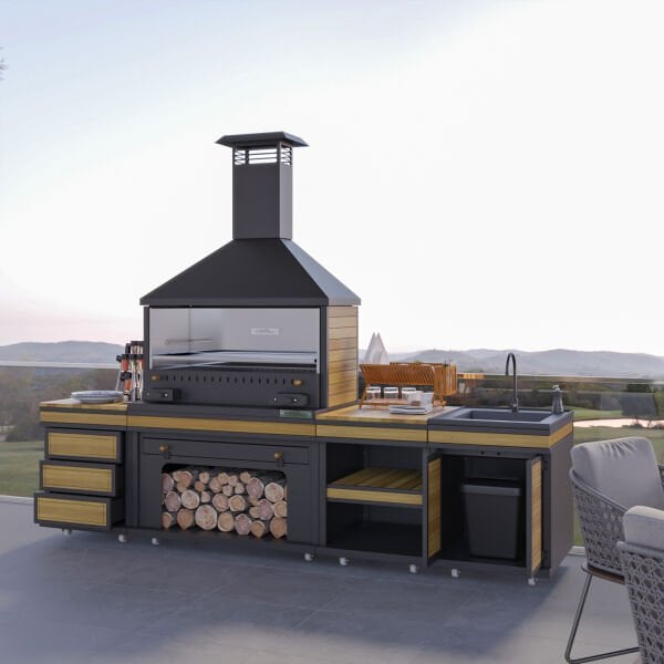Anka Long Chef Barbekü 40*100*304