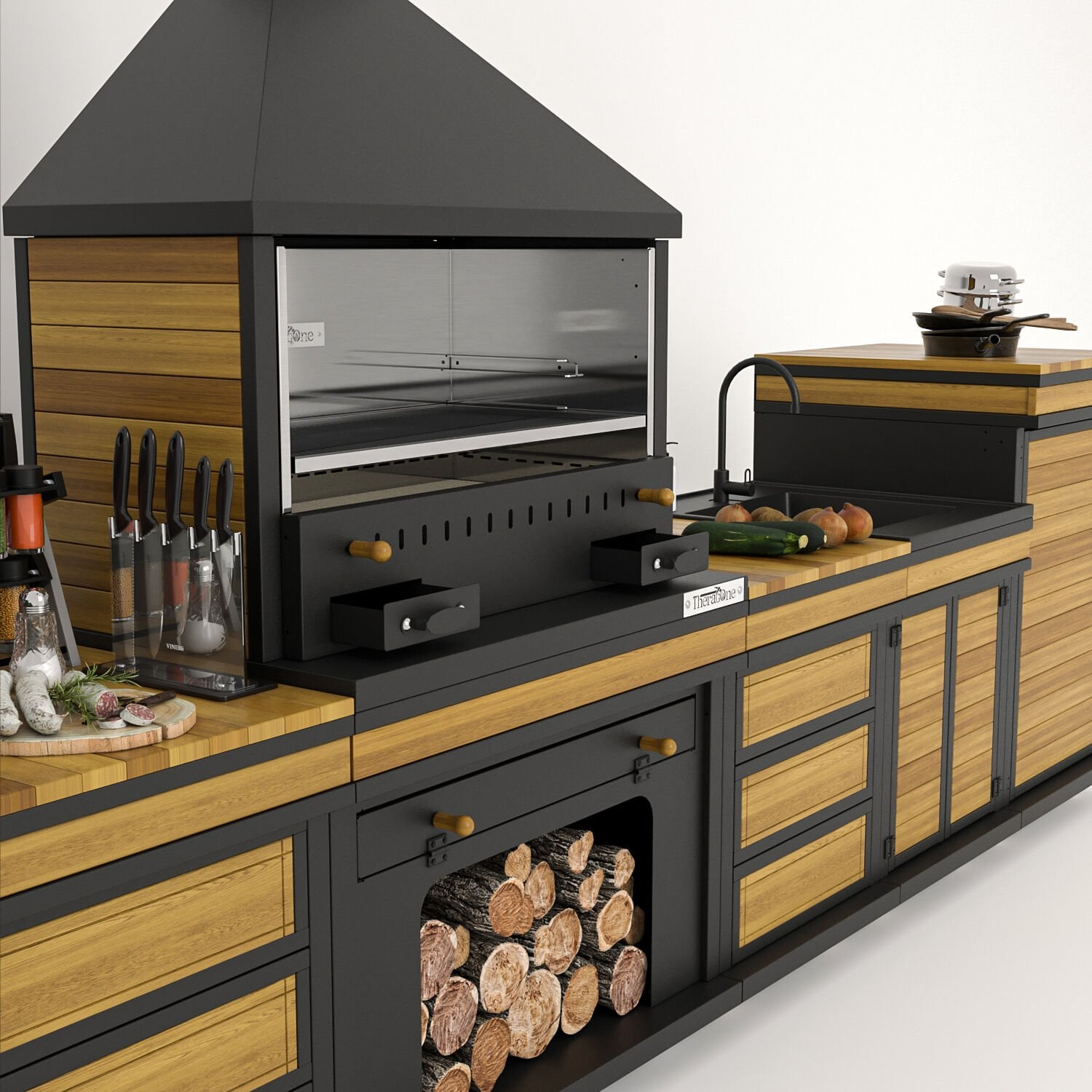 Anka Long Plus Barbekü 40*80*421