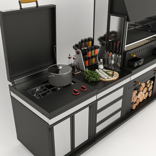 Simurg Long Plus Barbekü 40*80*414