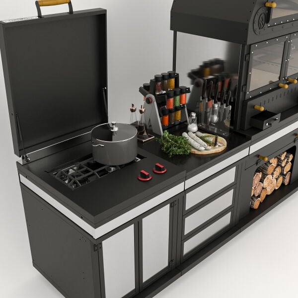 Feniks Modern Long Plus Barbekü 50*80*414