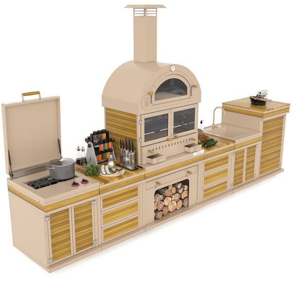 Feniks Naturel Long Plus Barbekü 50*80*414