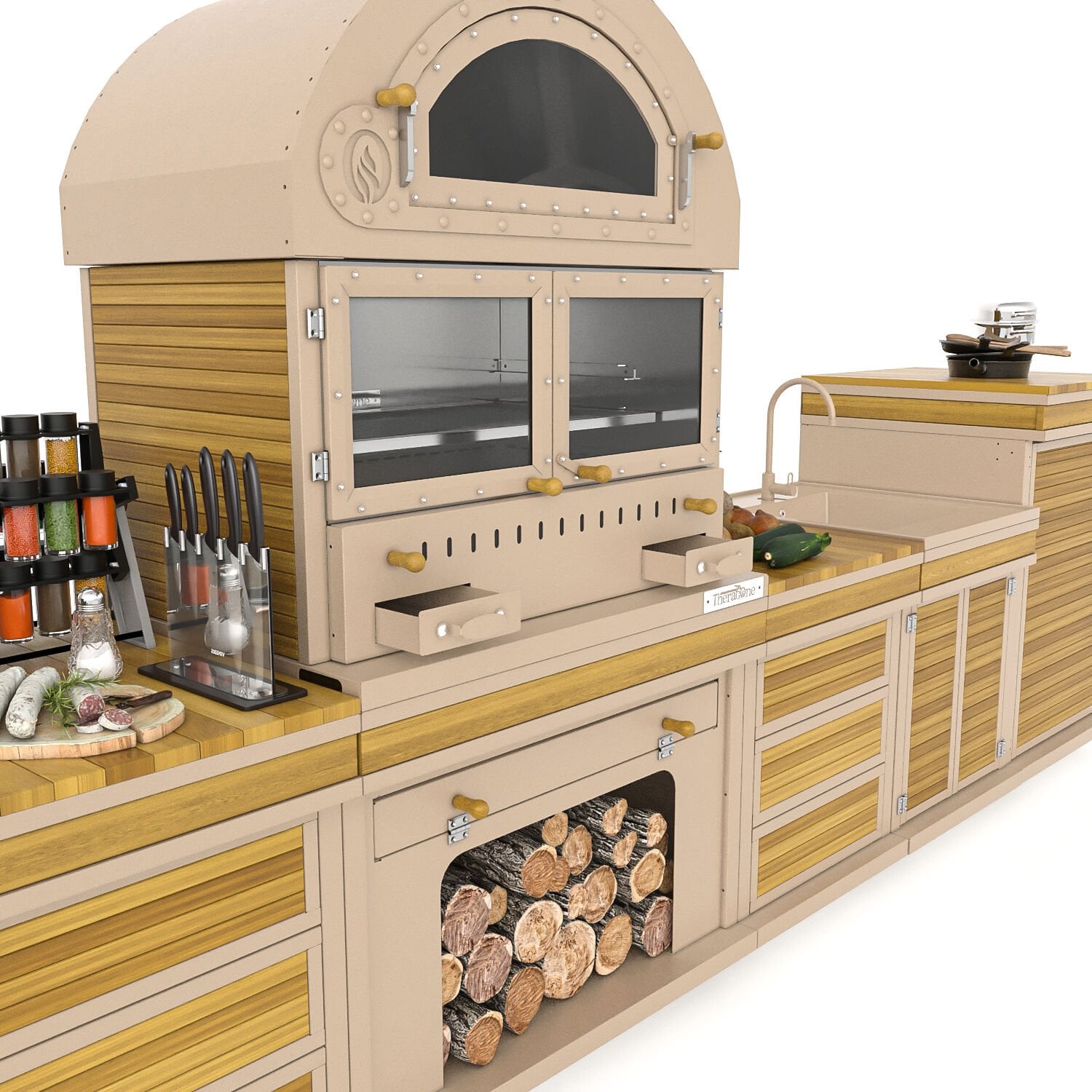 Feniks Naturel Long Plus Barbekü 50*80*421