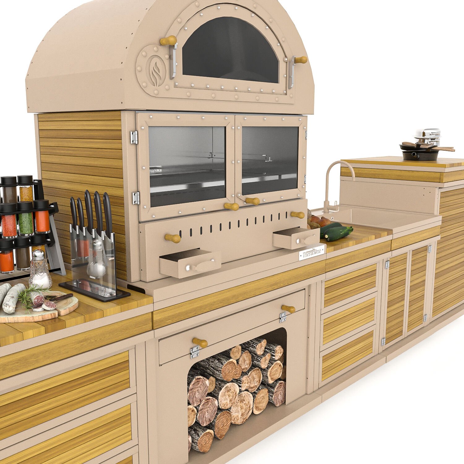Feniks Naturel Long Plus Barbekü 50*80*421