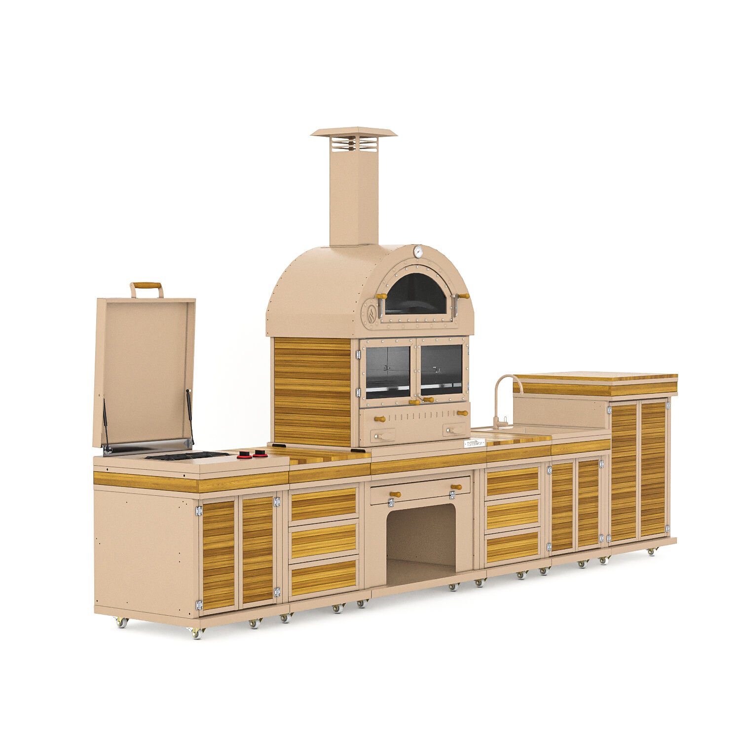 Feniks Naturel Long Plus Barbekü 50*80*421