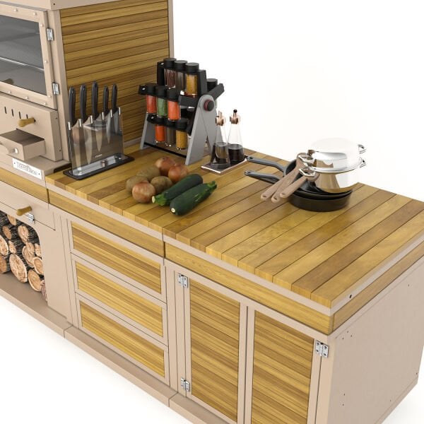 Feniks Naturel Cool Barbekü 50*80*222