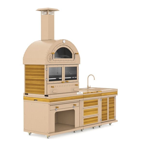 Feniks Naturel Cool Chef Barbekü 50*80*222