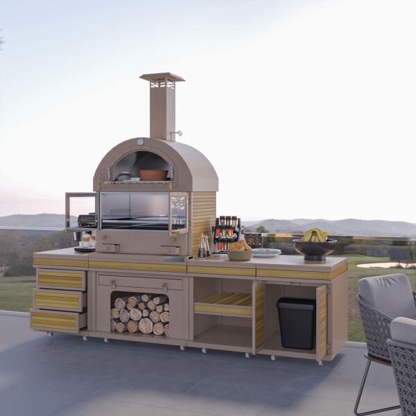 Feniks Naturel Long Barbekü 50*80*284