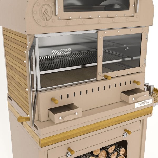 Feniks Naturel Long Chef Barbekü 50*80*284