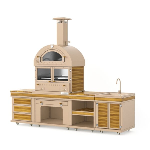 Feniks Naturel Long Chef Barbekü 50*80*284