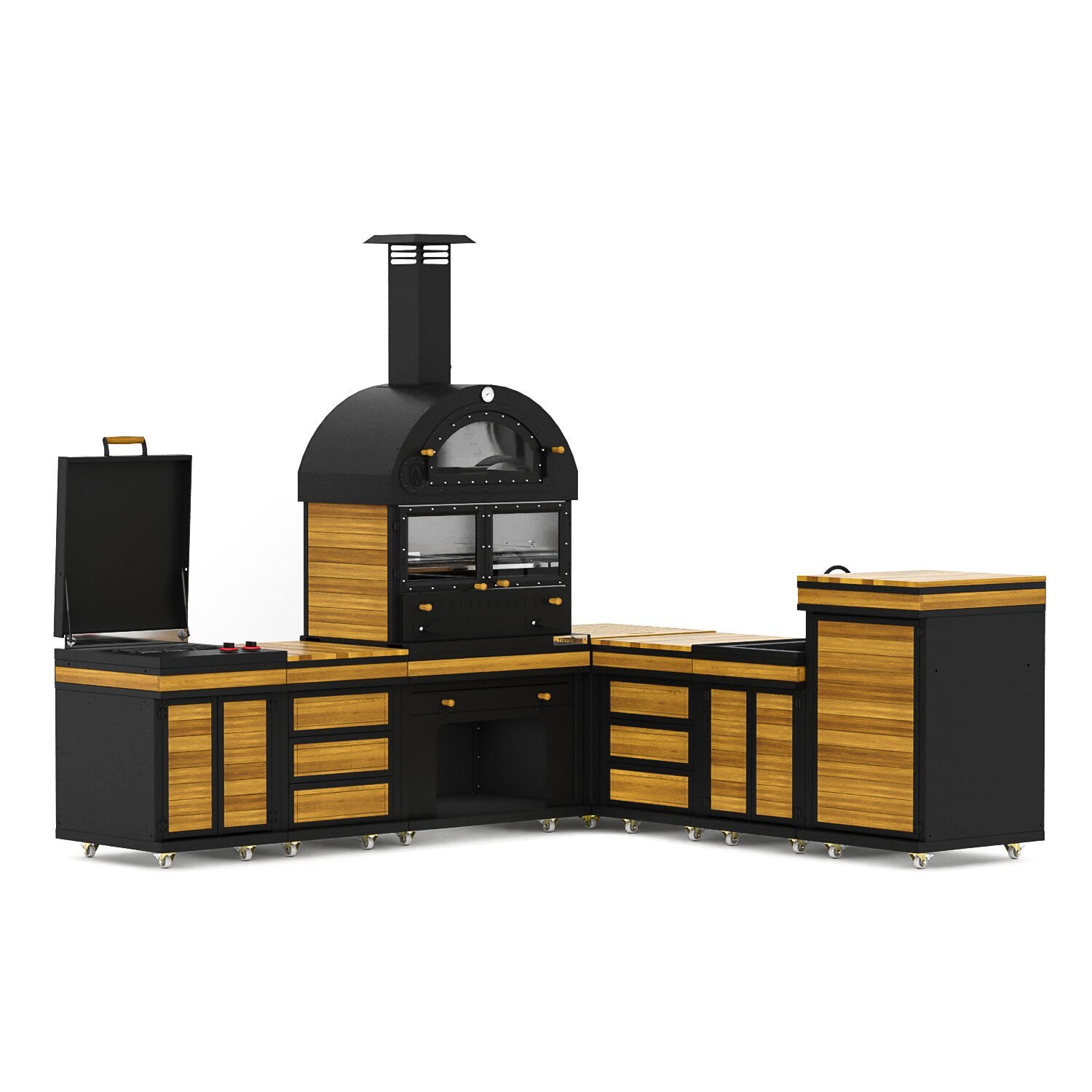 Feniks Köşe Plus Barbekü 50*80*486