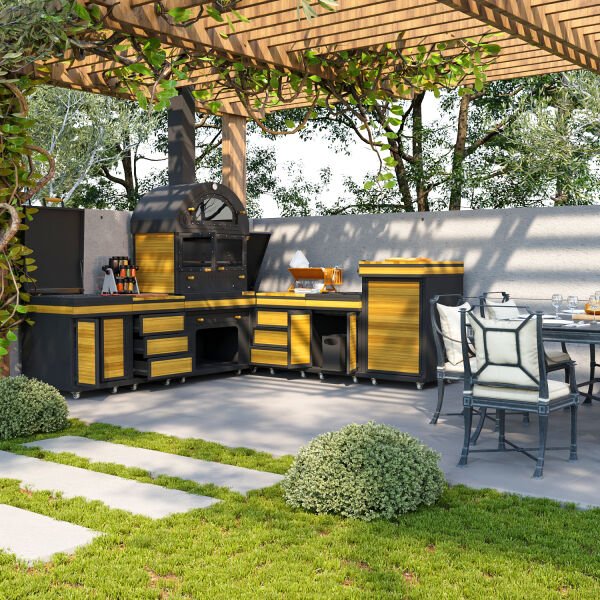 Feniks Köşe Plus Barbekü 50*80*493