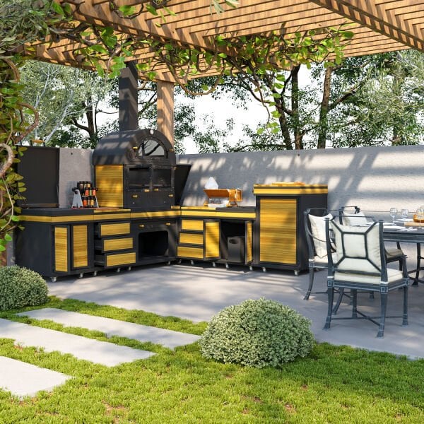 Feniks Köşe Plus Barbekü 50*80*486