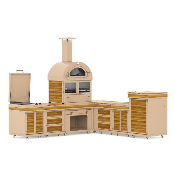 Feniks Natürel Köşe Plus Barbekü 50*80*486