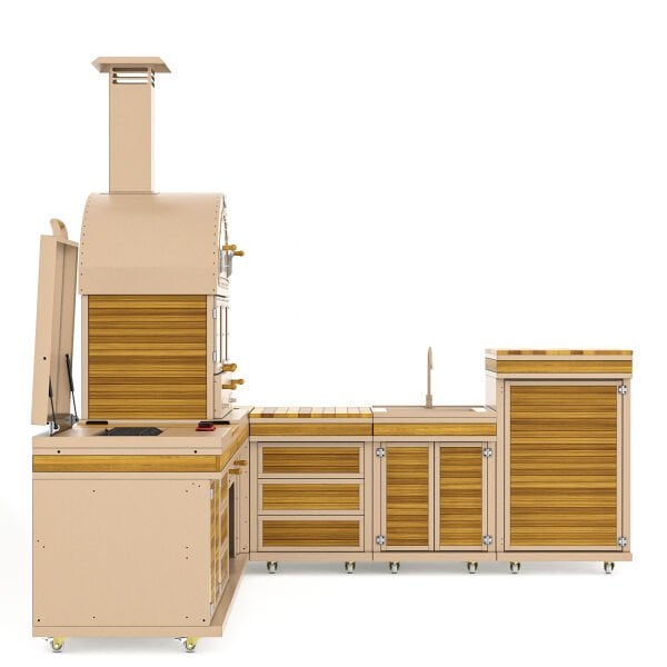 Feniks Natürel Köşe Plus Barbekü 50*80*486