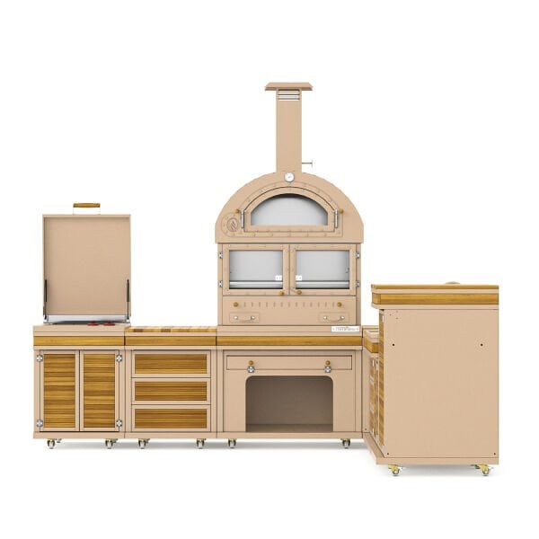 Feniks Natürel Köşe Plus Barbekü 50*80*486