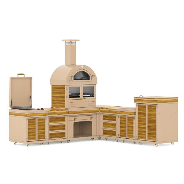 Feniks Natürel Köşe Plus  Barbekü 50*80*493