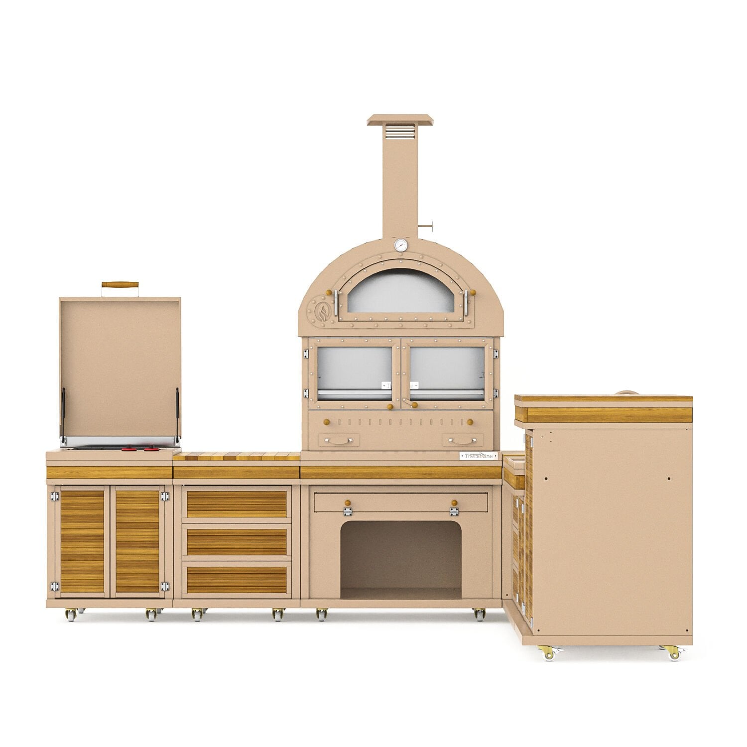 Feniks Natürel Köşe Plus Barbekü 50*80*493