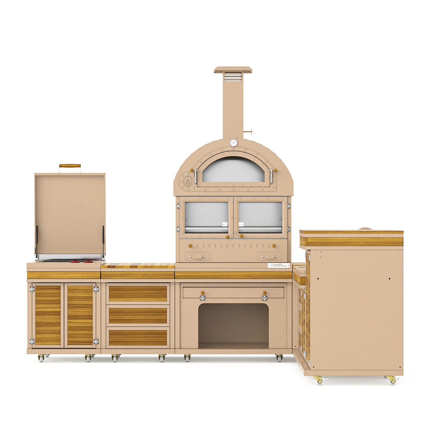 Feniks Natürel Köşe Plus  Barbekü 50*80*493