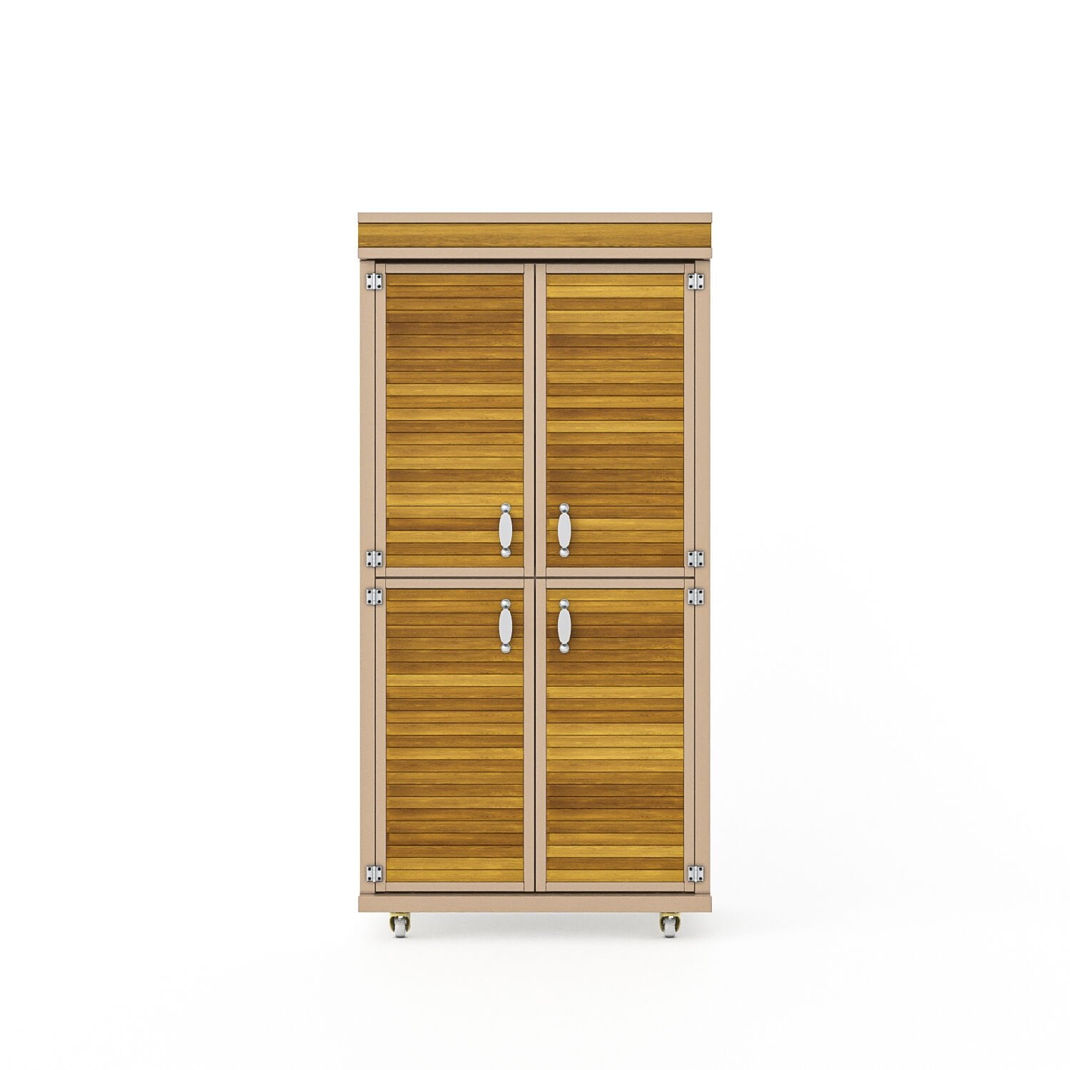 Natürel Büyük Dolap 90*186